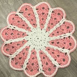 Handmade Pink mandala/ table mat